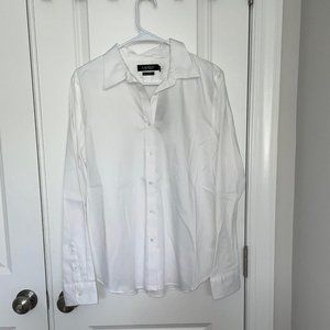 Ralph Lauren Women's White Button Down Blouse